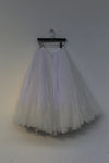 marc le bihan 25000 puffy lace skirt 4-layer yarn white